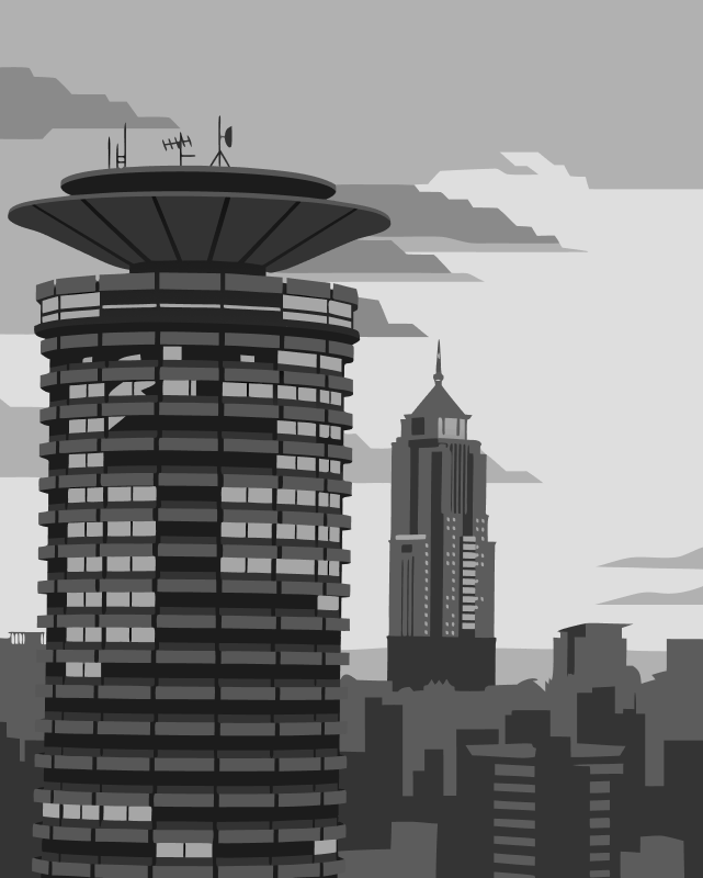 Accra skyline